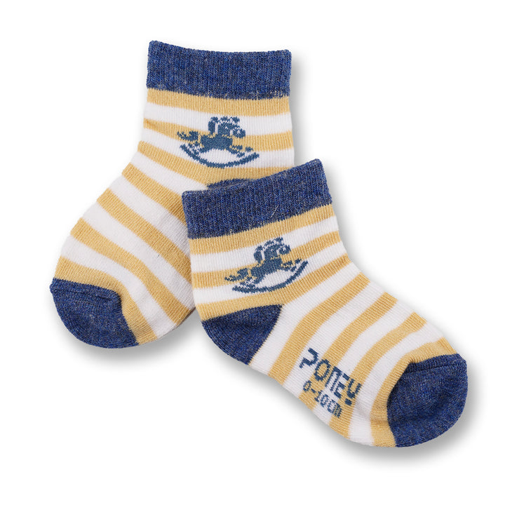 Poney Baby Boys Comfortable Socks Assorted Colours