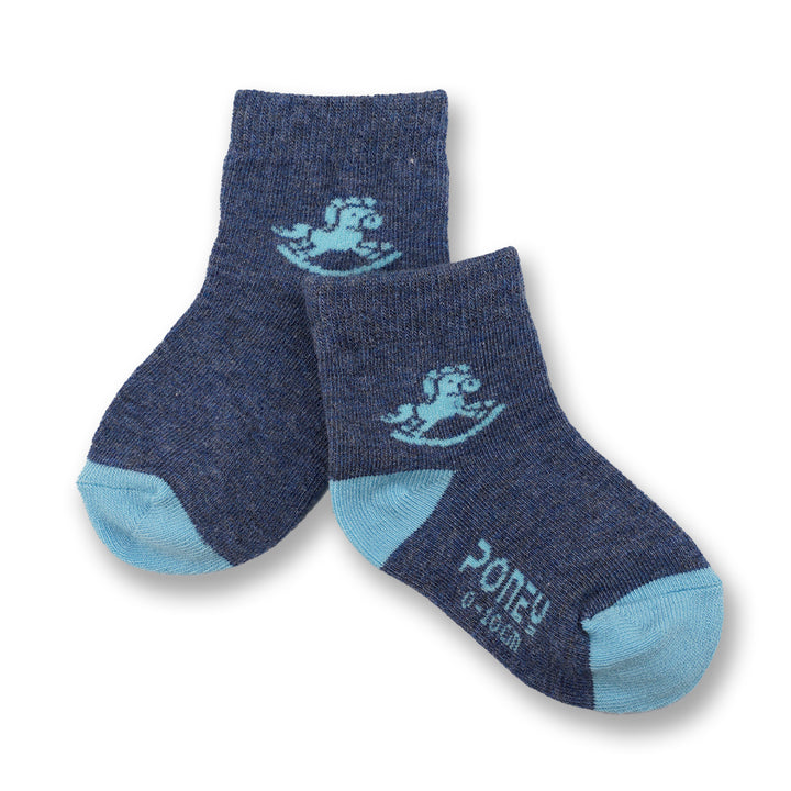 Poney Baby Boys Comfortable Socks Assorted Colours