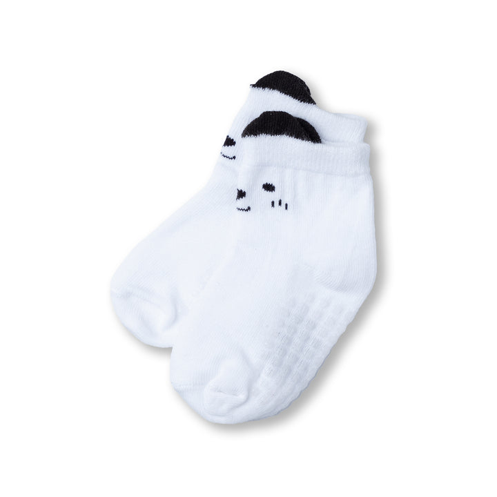 Poney Baby Boys Cute Bear Socks with Non Slip Sole