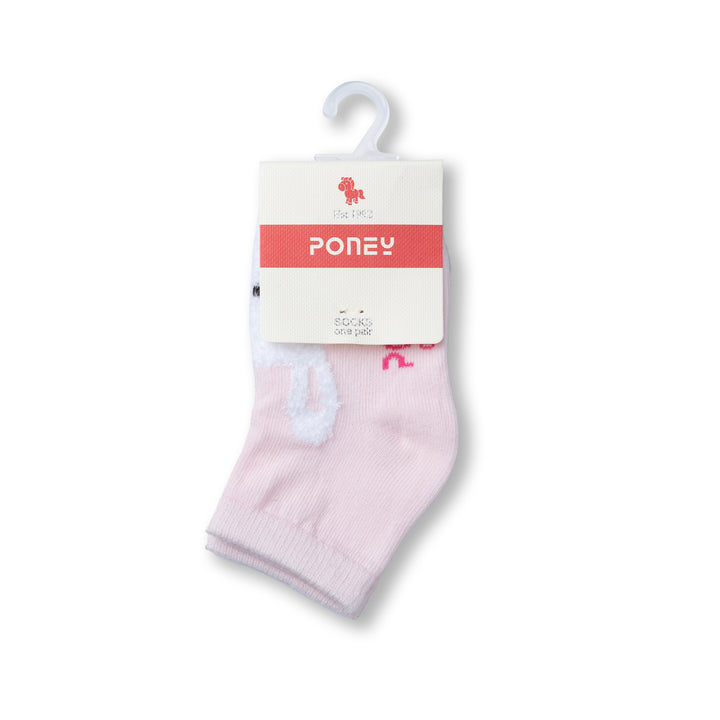 Poney Baby Girls Bunny Socks