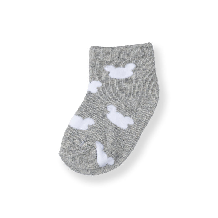 Poney Baby Boys Printed All Over Bear Melange Socks