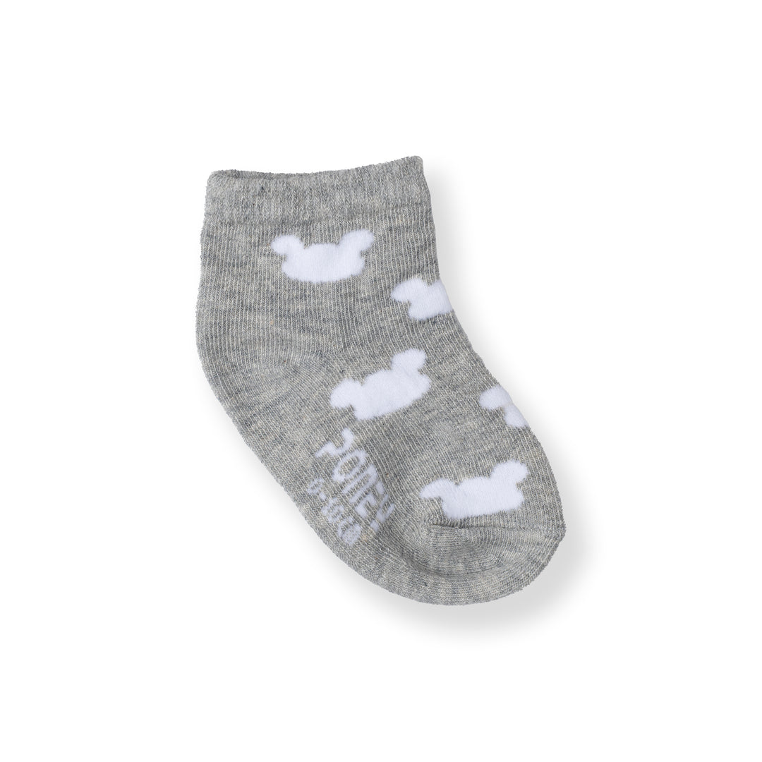 Poney Baby Boys Printed All Over Bear Melange Socks