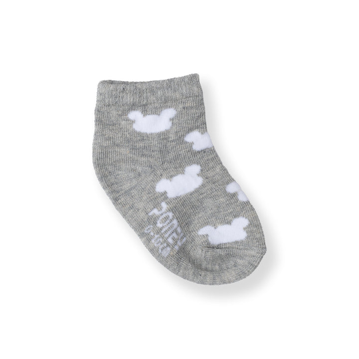 Poney Baby Boys Printed All Over Bear Melange Socks