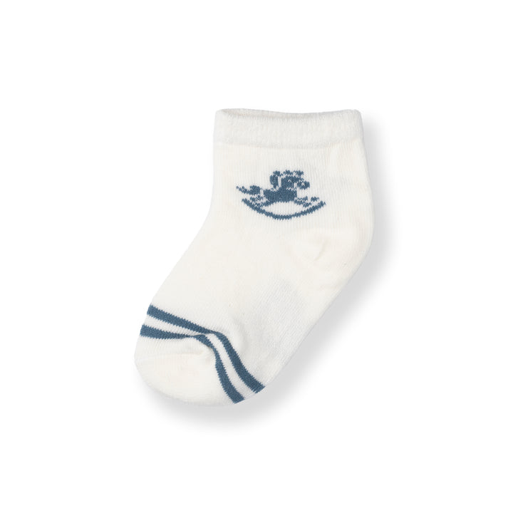 Poney Baby Boys Cute Poney Logo Socks