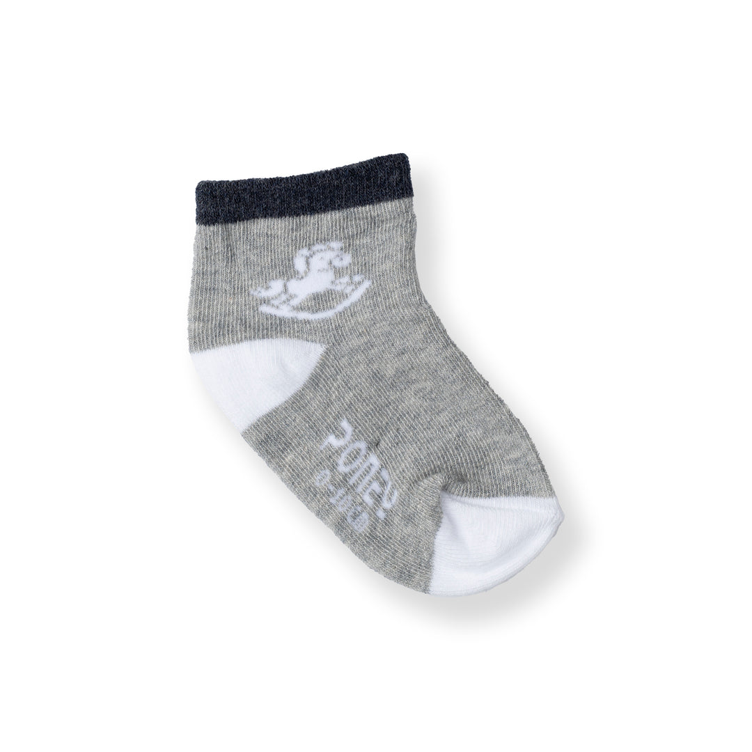 Poney Baby Boys Cute Poney Logo Socks
