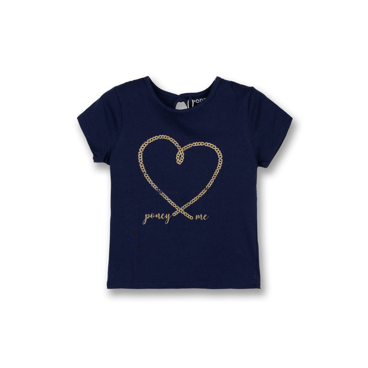 Poney Girls S/Sleeve Tee 8560