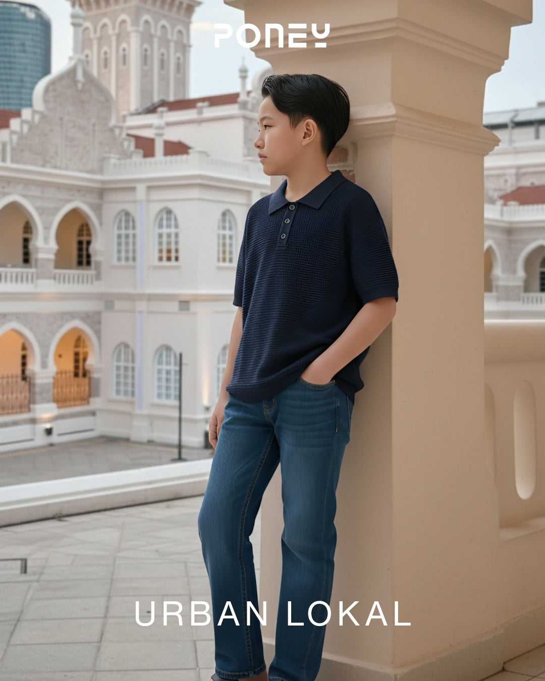 Openwork Knitted Cotton Polo Shirt