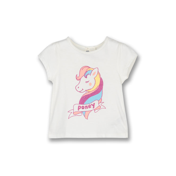 Poney Girls S/Sleeve Tee 8538