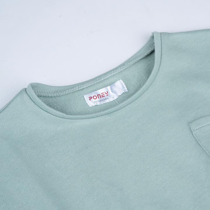Poney Girls Green Short Sleeve Dress