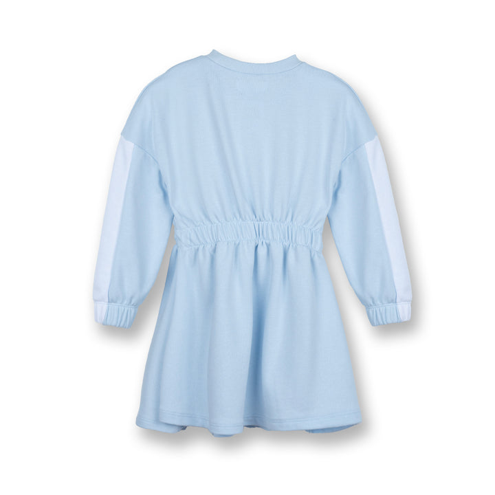 Poney Girls Light Blue Long Sleeve Dress
