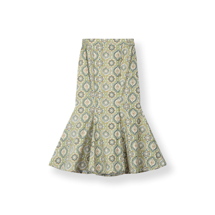 Poney Girls Hana Green Long Skirt