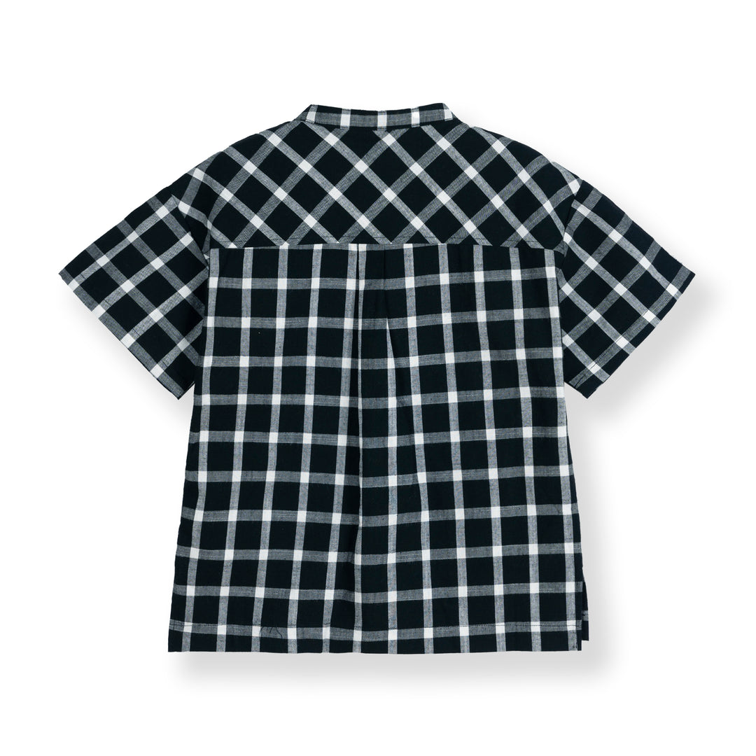 Poney Boys Haidar Black Short Sleeve Shirt