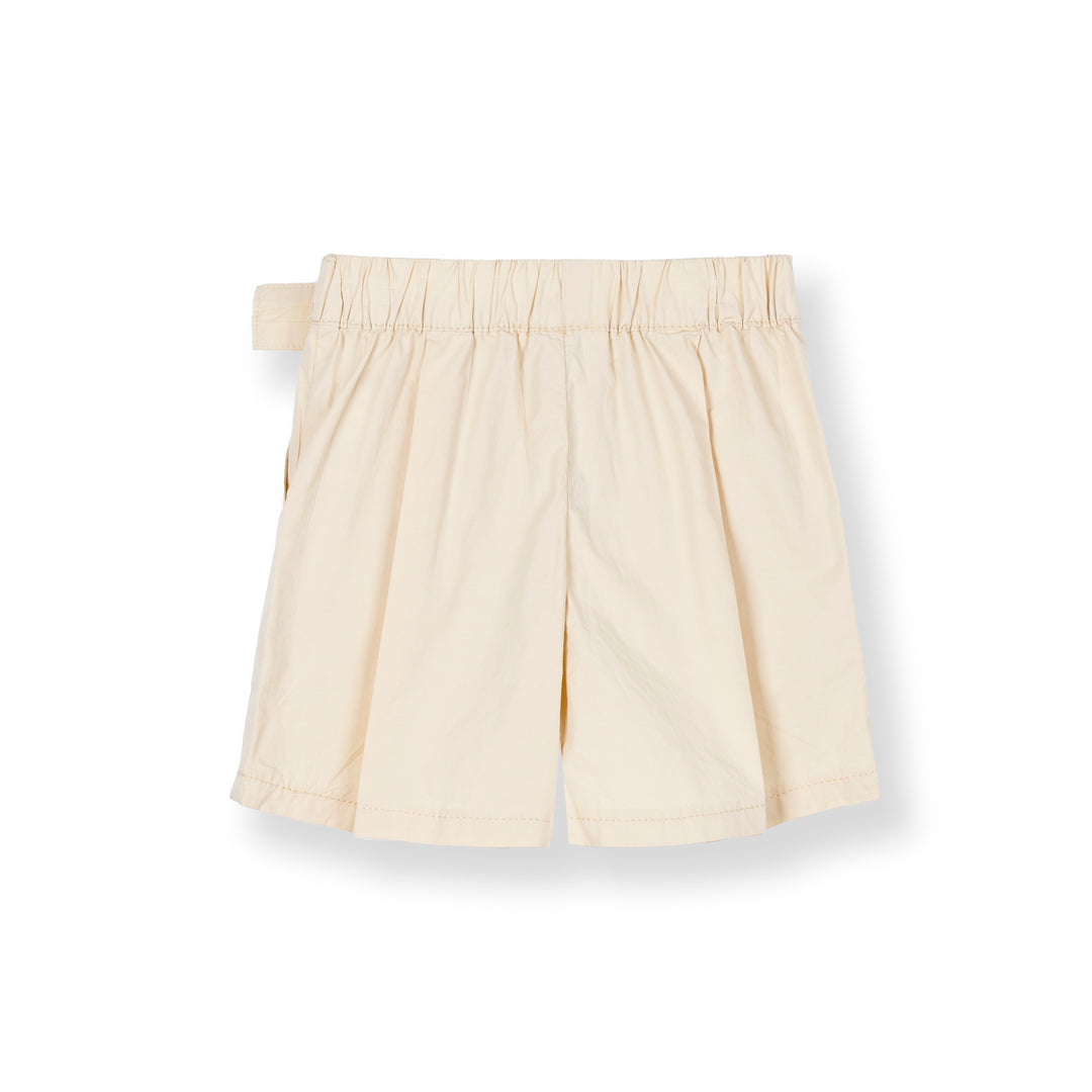 Poney Girls Khaki Mini Twill Belt Shorts