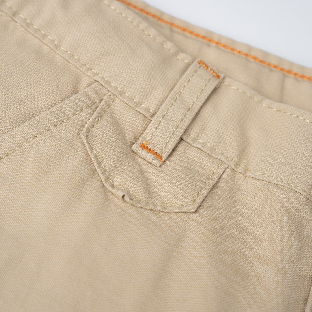 Poney Boys Light Khaki Cargo Bermuda