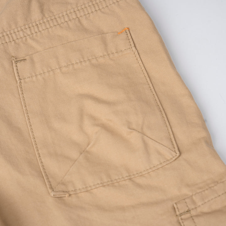 Poney Boys Khaki Cargo Long Pants