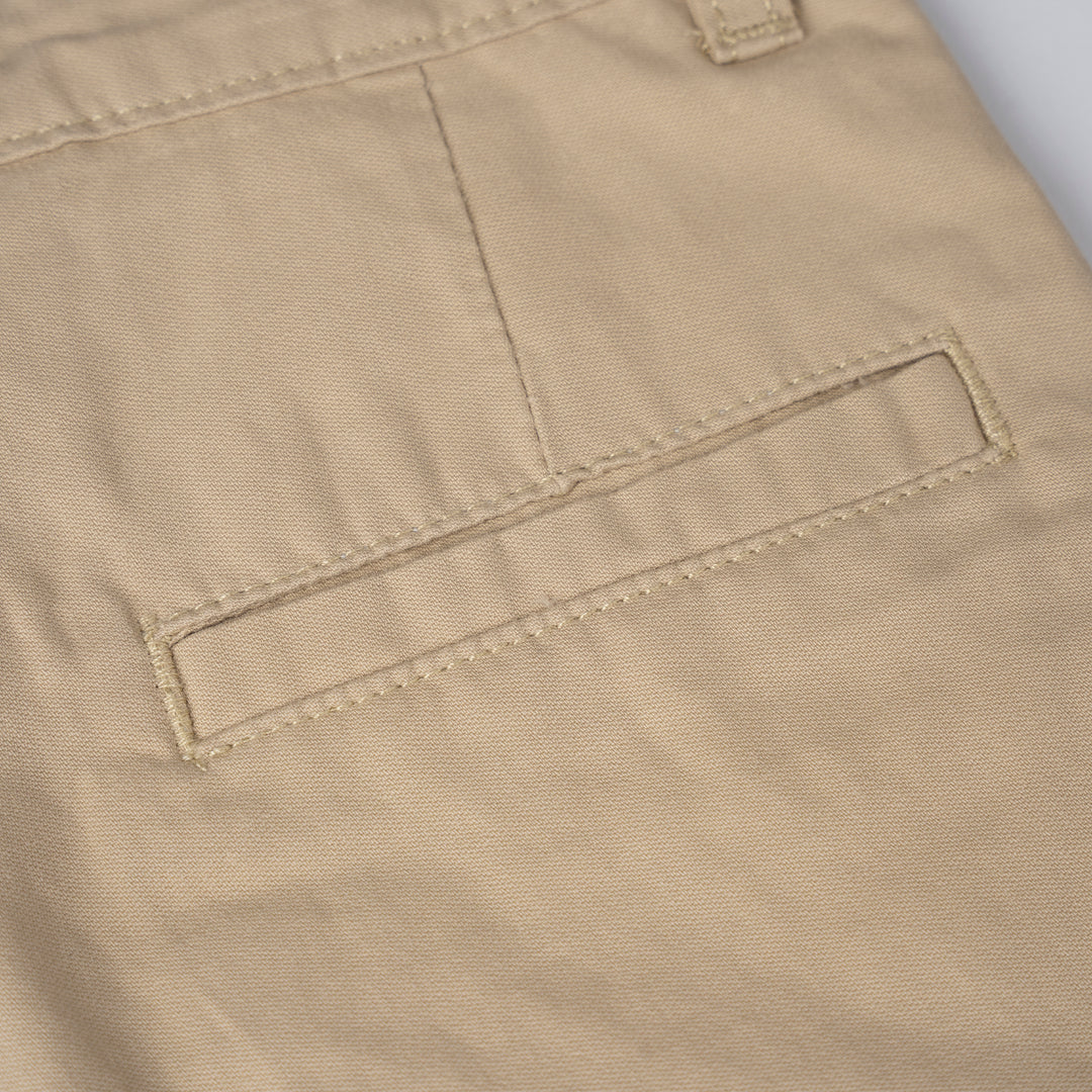 Poney Boys Light Khaki Cargo Bermuda