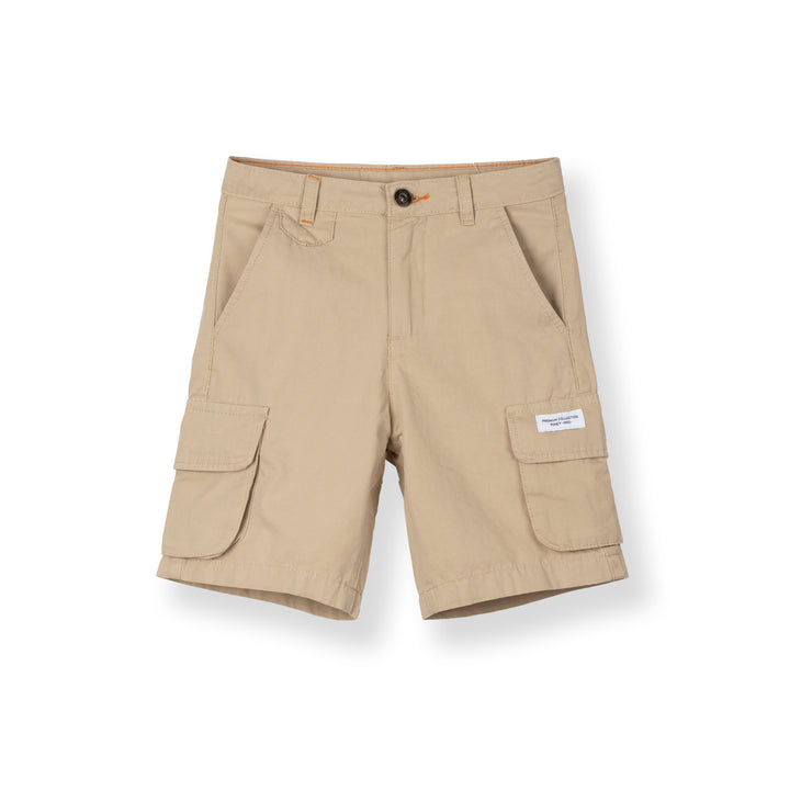 Poney Boys Light Khaki Cargo Bermuda