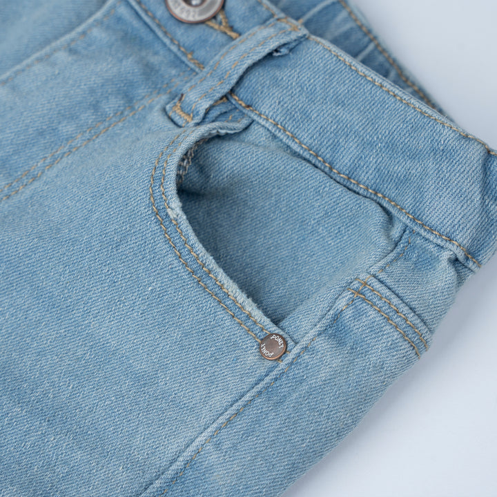Poney Girls Denim Cropped Jeans