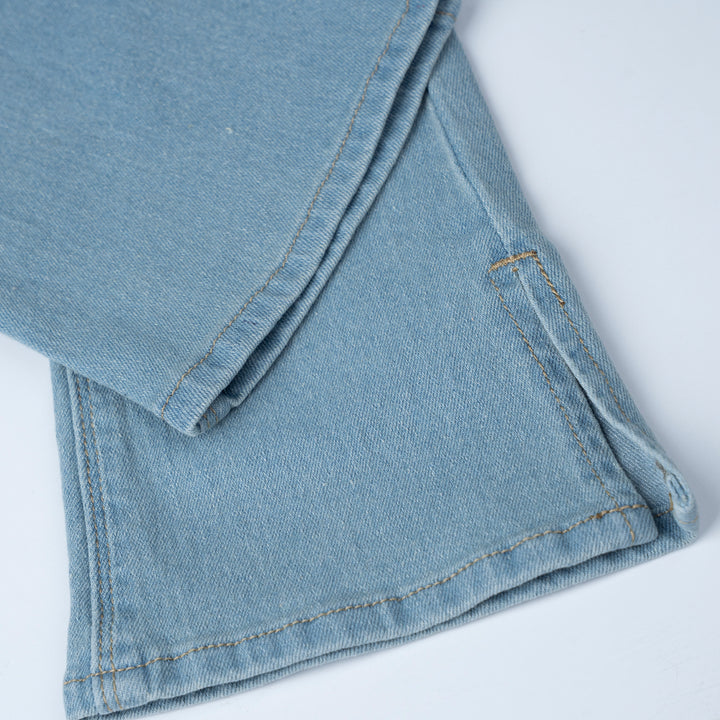 Poney Girls Denim Cropped Jeans