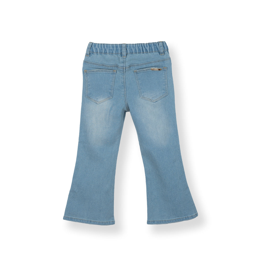 Poney Girls Denim Cropped Jeans