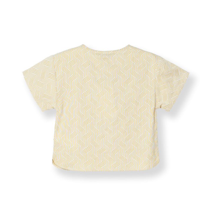 Poney Baby Boys Qaisar Yellow Short Sleeve Shirt