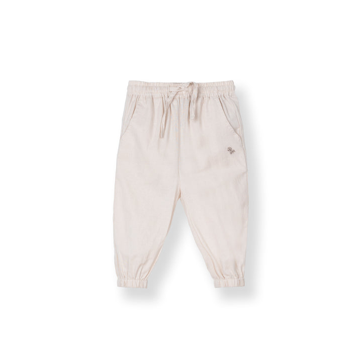 Poney Baby Boys Daim Khaki Long Pants with Cuffs