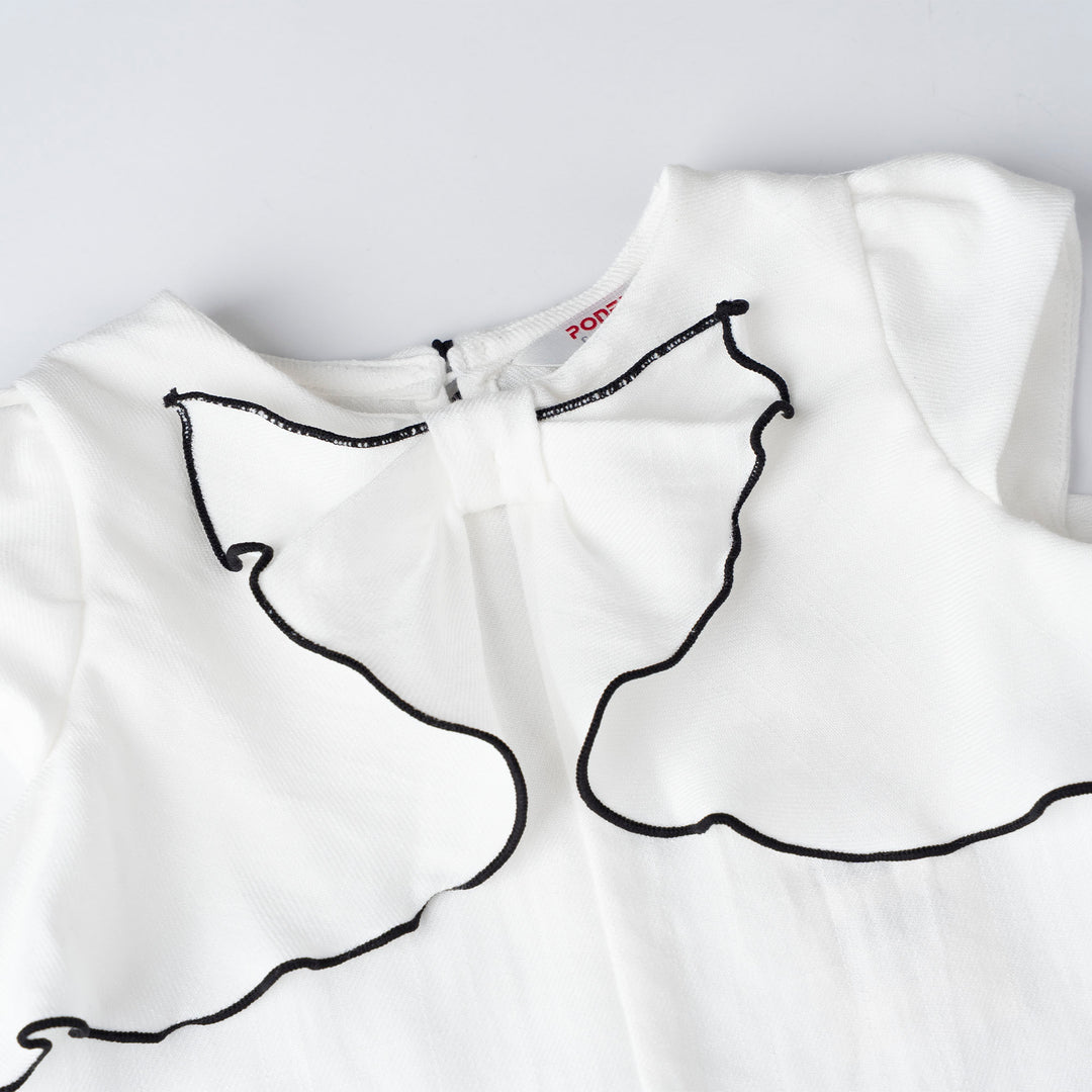 Blouse with Bow Details