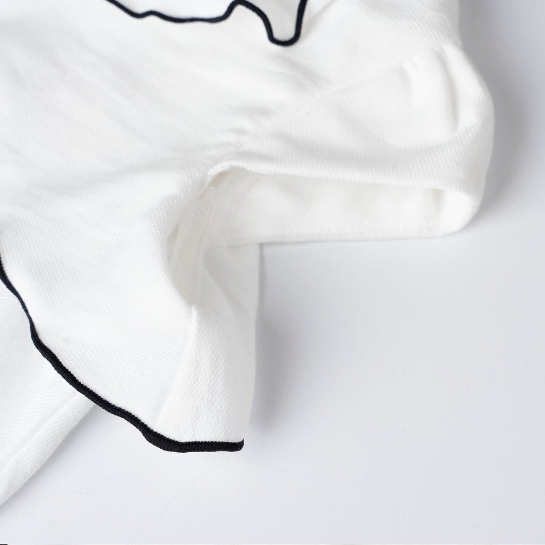 Blouse with Bow Details