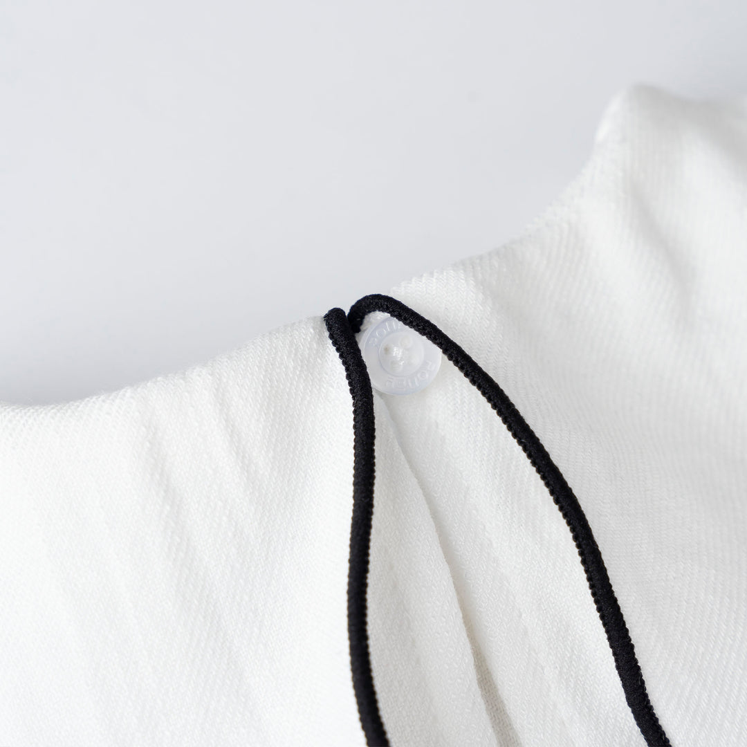 Blouse with Bow Details