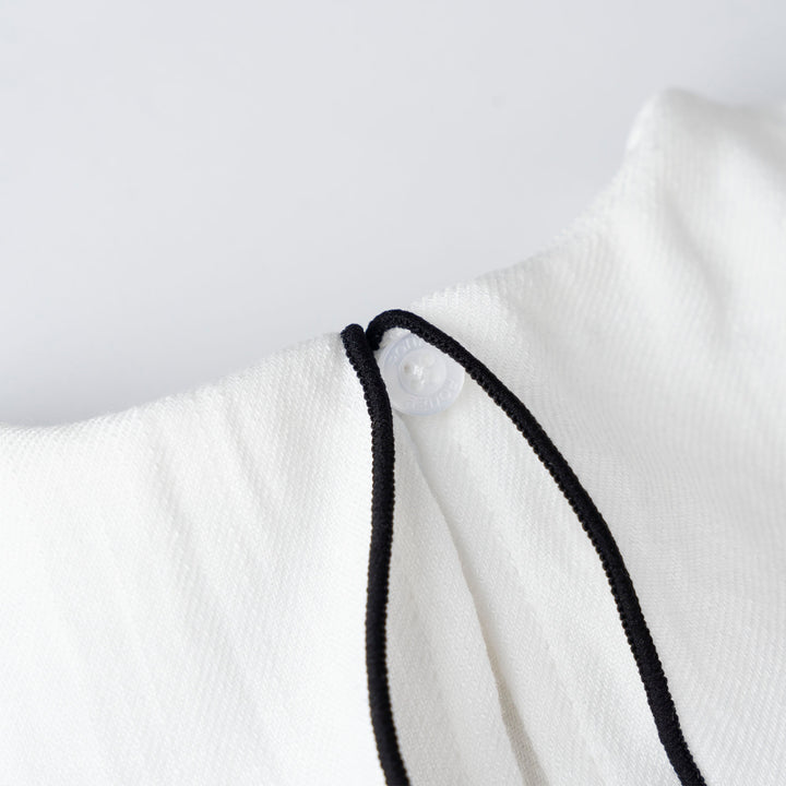 Blouse with Bow Details