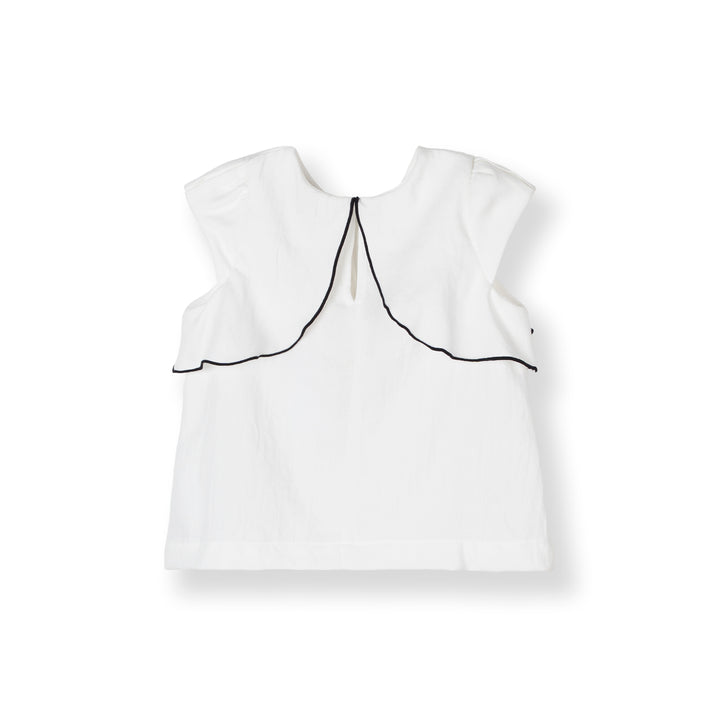 Blouse with Bow Details