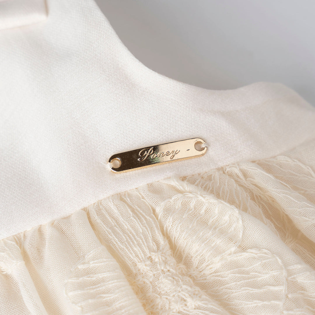 Embroidered Floral Dress