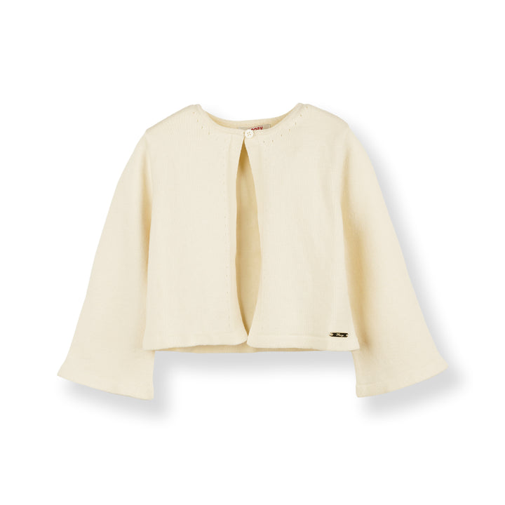 Long Sleeve Cardigan Flat Knit