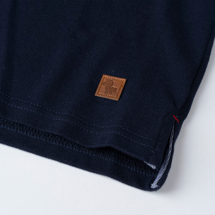 Henley Collar Shorts Sleeves Polo