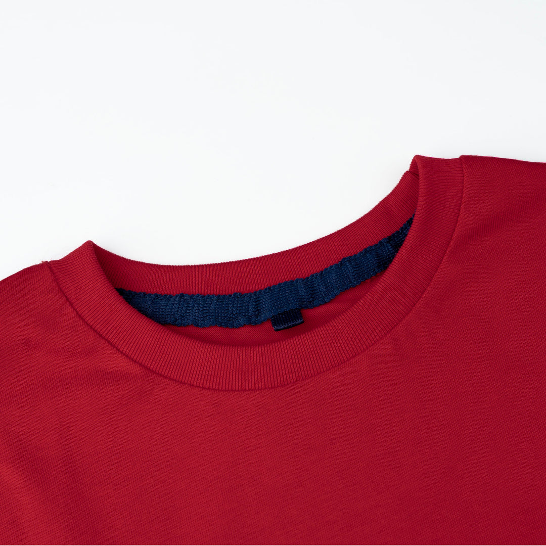 Abstract Geometric Horse Oversized Short Sleeves Tee