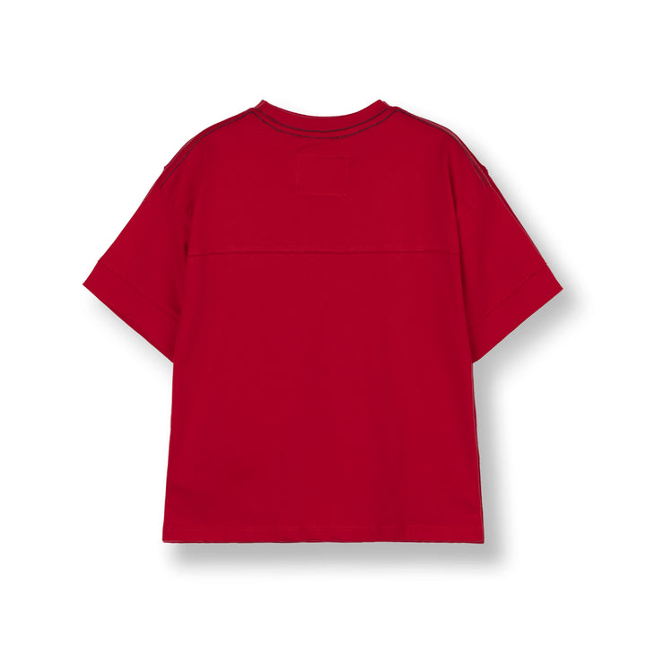 Abstract Geometric Horse Oversized Short Sleeves Tee