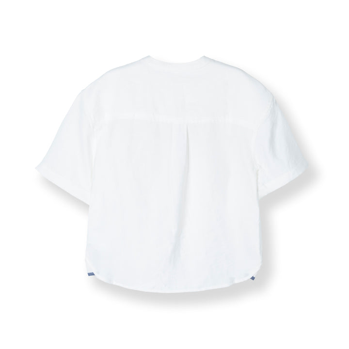 Mandarin Collar Shorts Sleeves Shirts