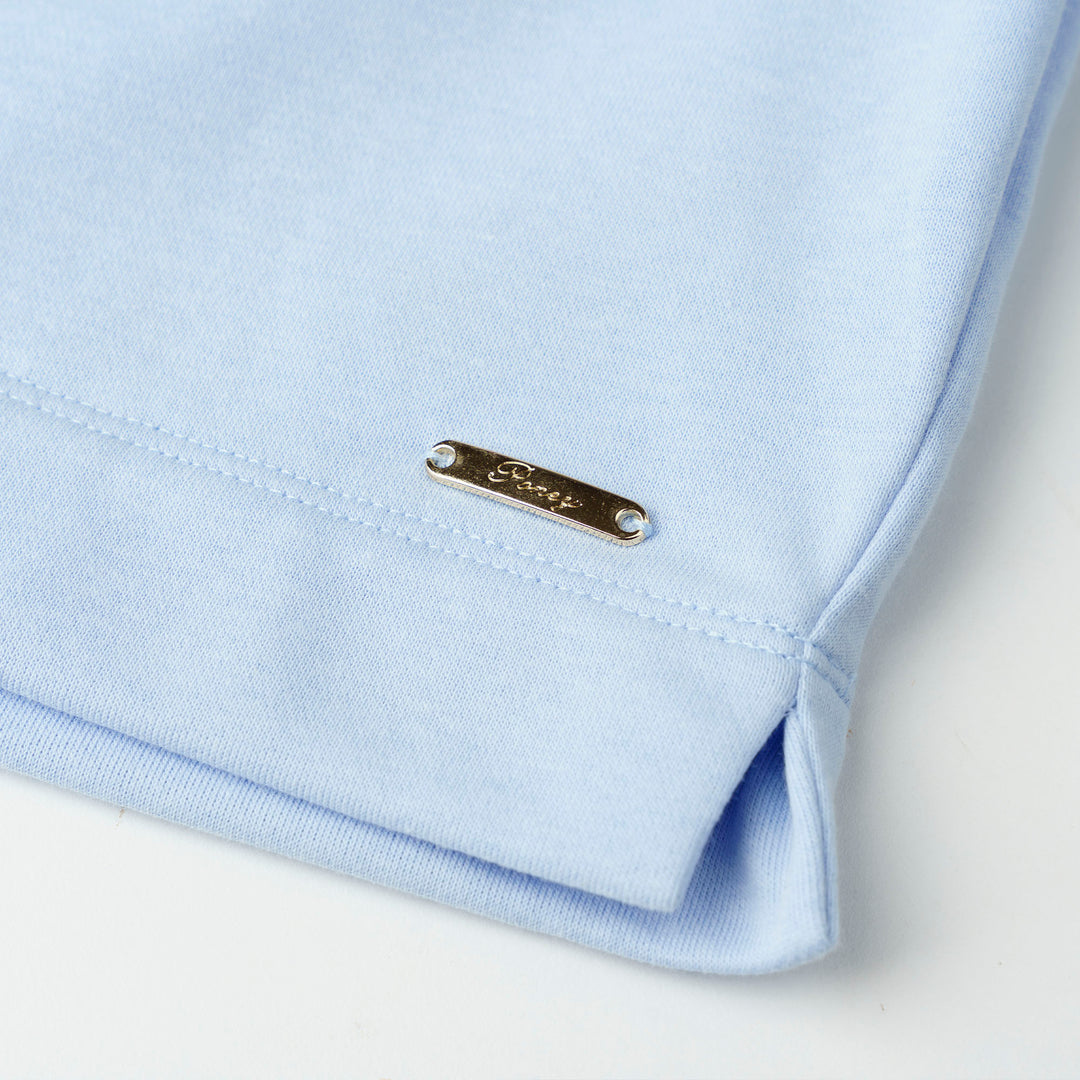 Long Sleeves Sweatshirt with RufflesLace Trims