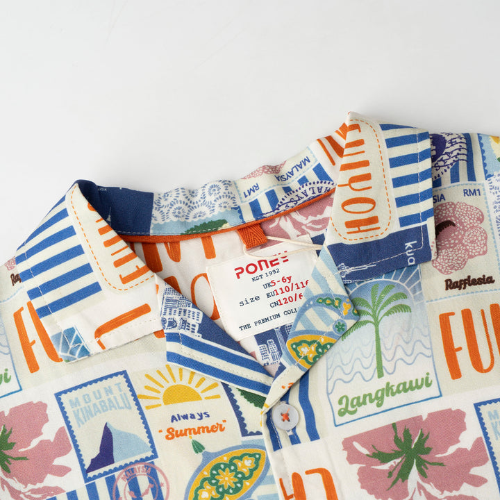 Urban Lokal Prints Bowling Shirt