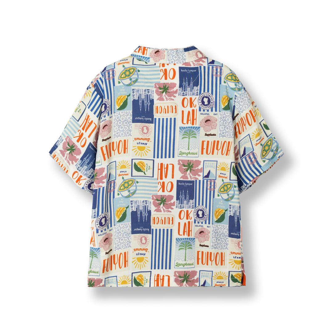 Urban Lokal Prints Bowling Shirt