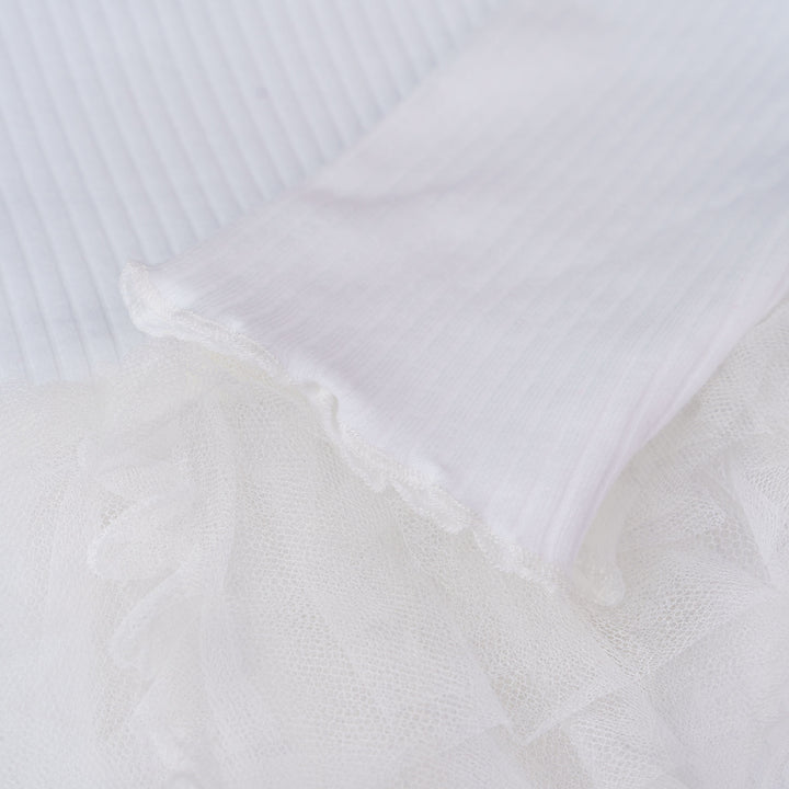 Poney Tulle Twirl Long Sleeve Dress (1260012KD)