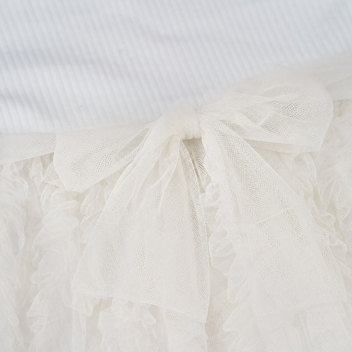 Poney Tulle Twirl Long Sleeve Dress (1260012KD)