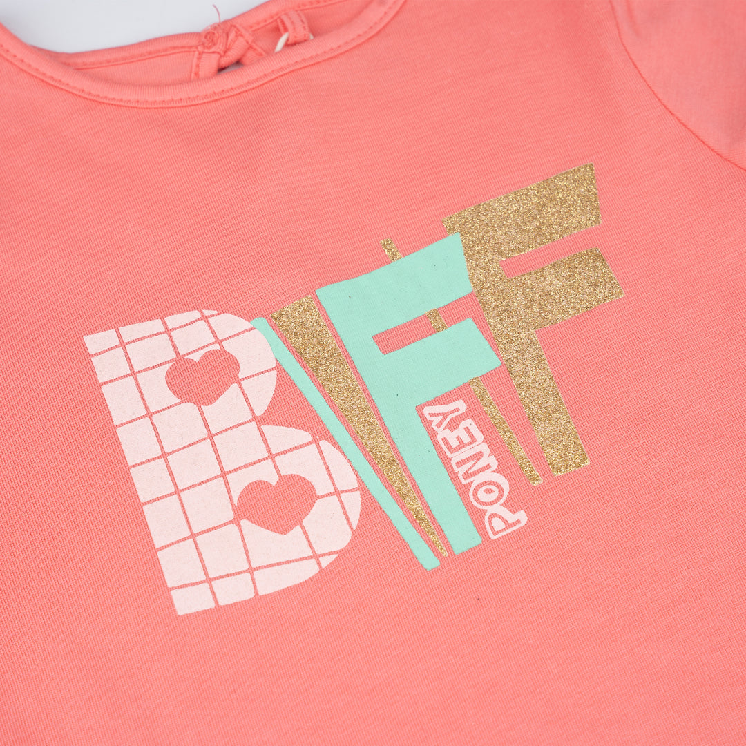 Poney Girls S/Sleeve Tee 8563
