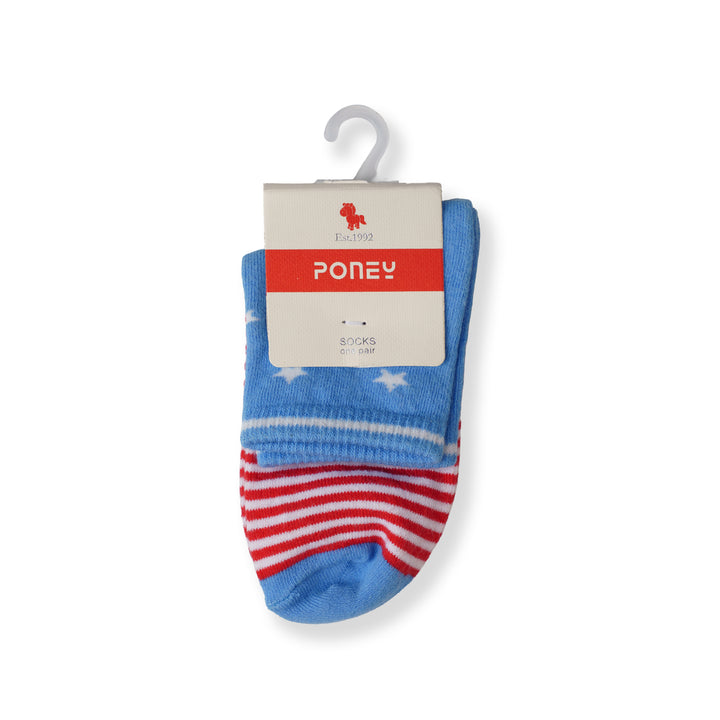 Poney Boy Blue Socks 130-1035