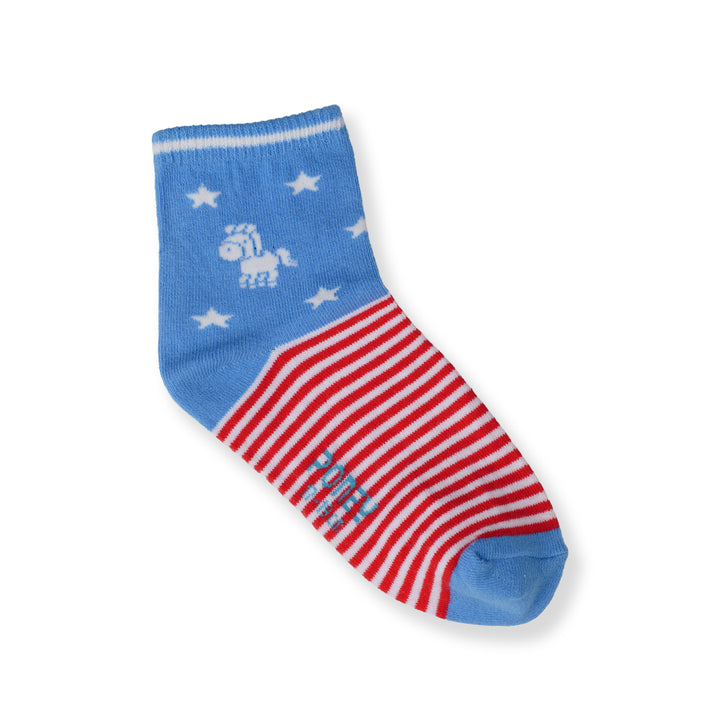 Poney Boy Blue Socks 130-1035