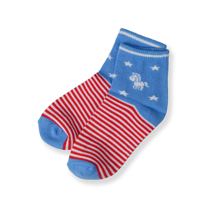 Poney Boy Blue Socks 130-1035