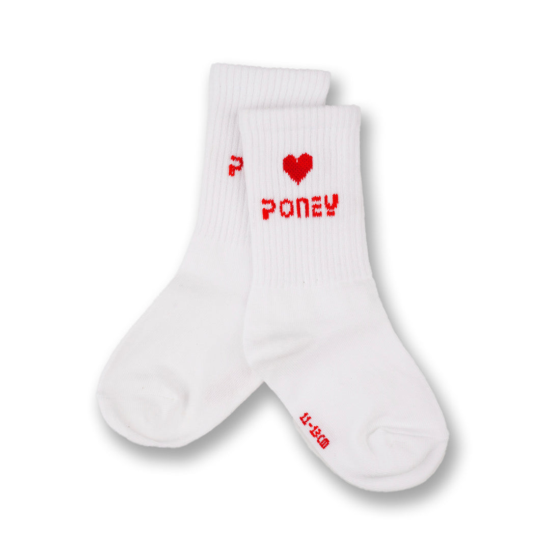 Poney Girls Comfortable Socks Assorted Colours