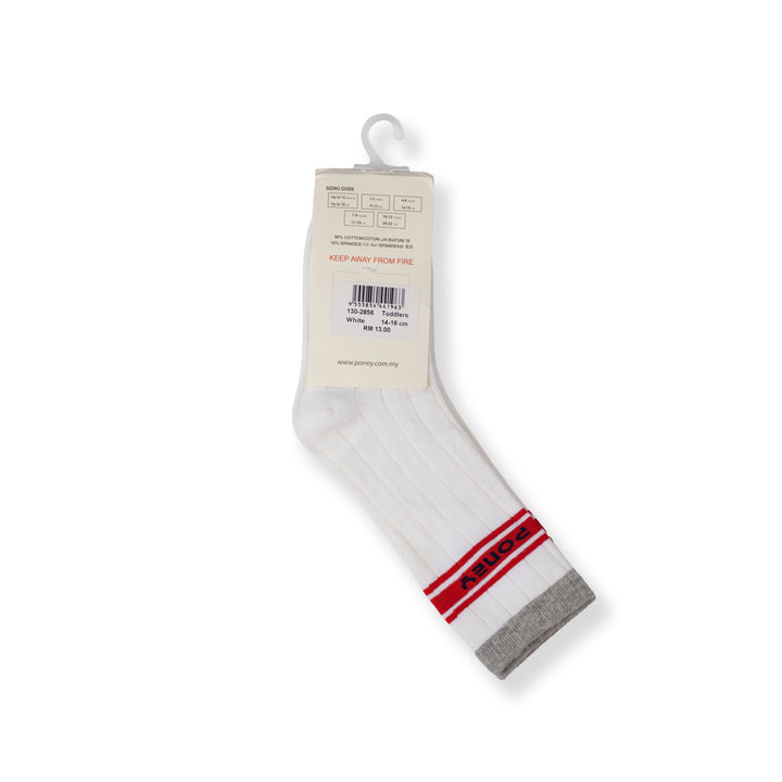 Poney Boy White Socks 130-2856