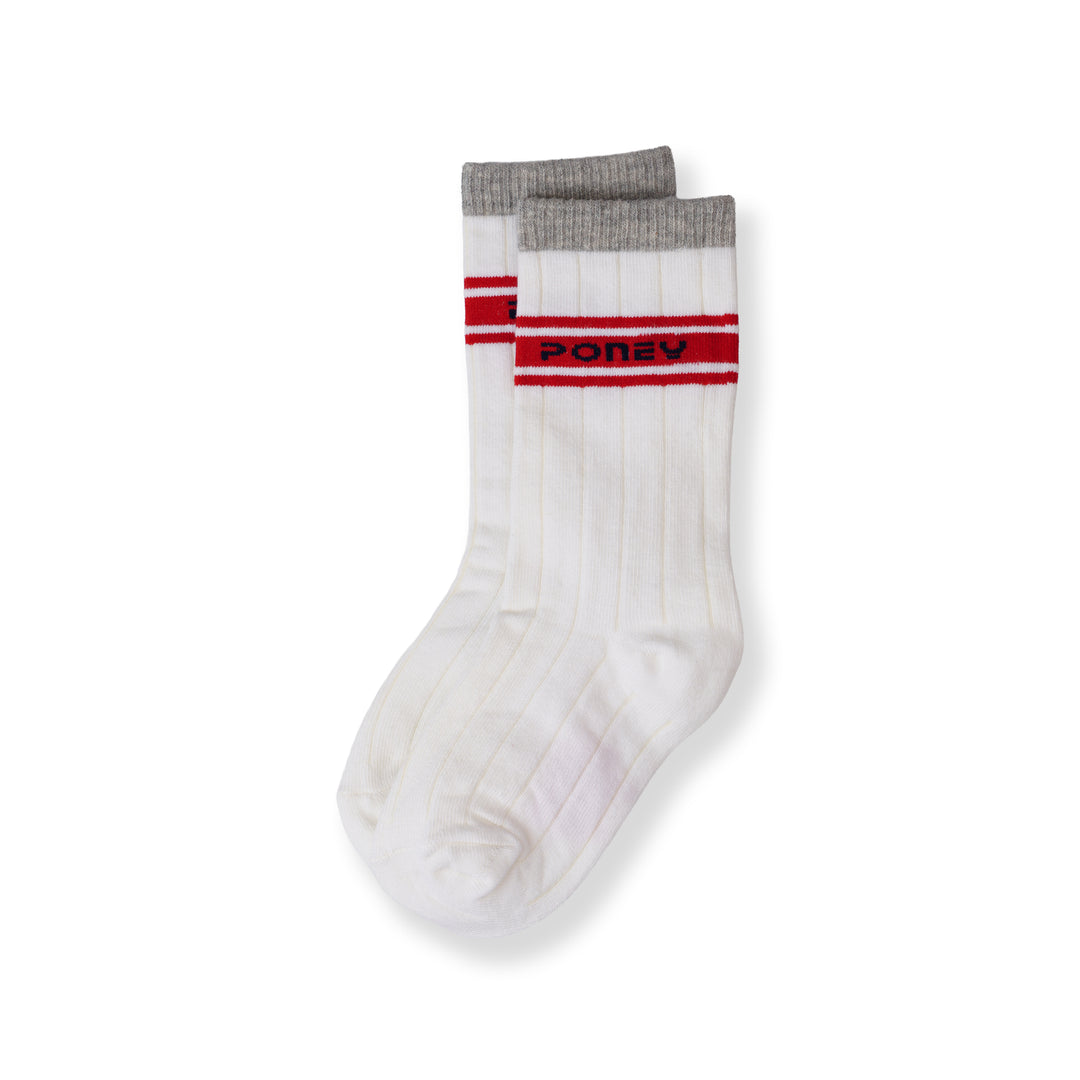 Poney Boy White Socks 130-2856