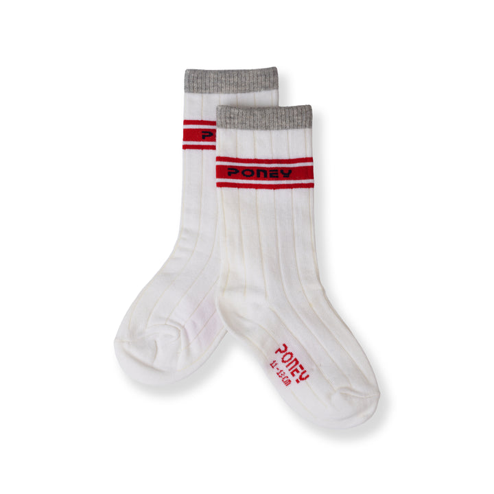 Poney Boy White Socks 130-2856